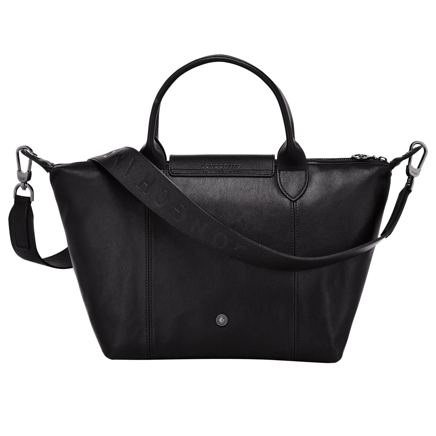 longchamp le pliage cuir m