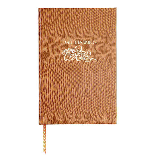 Multitasking A6 Notizbuch beige