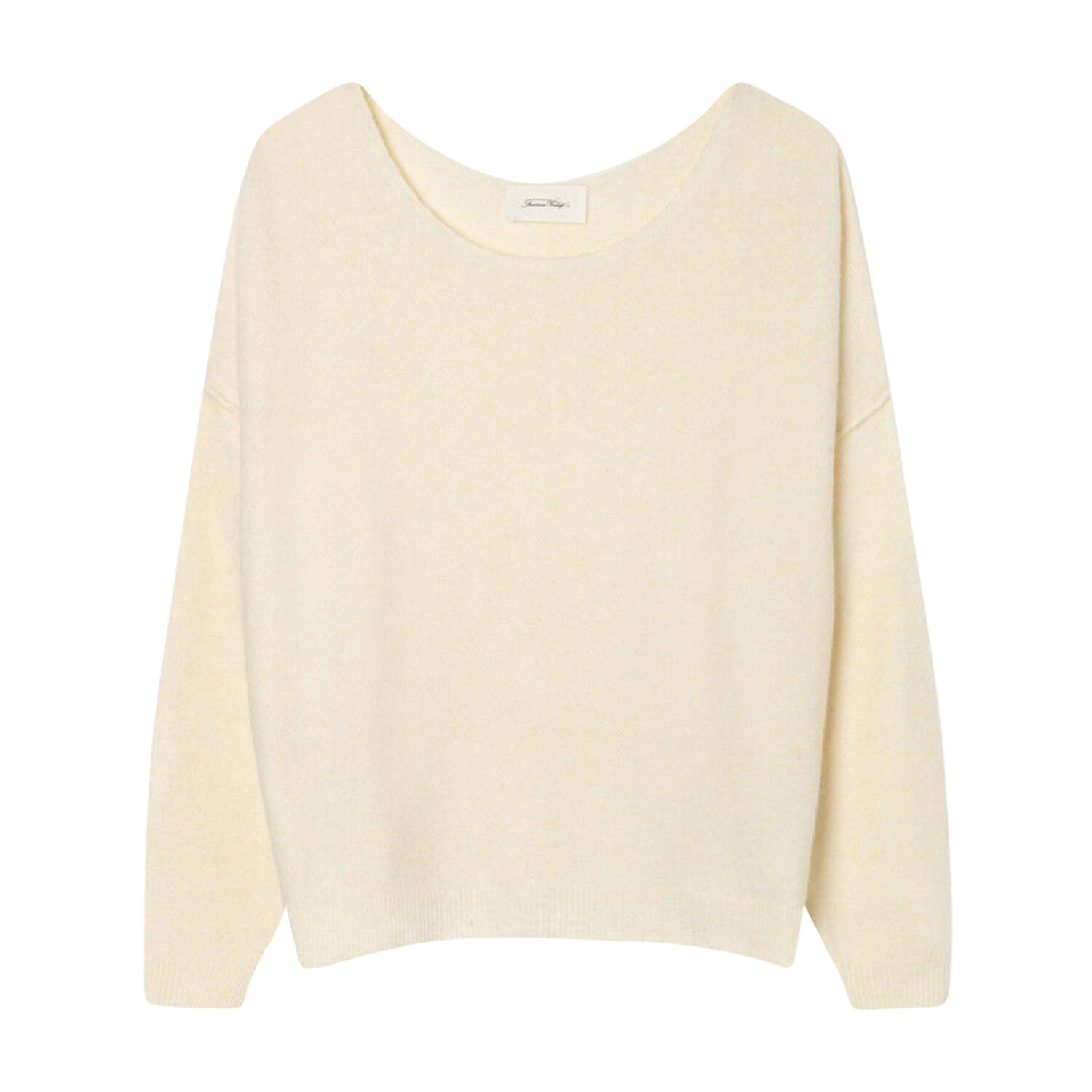 American Vintage Pullover Damsville (weiss | M/L) Vintage, Für Damen