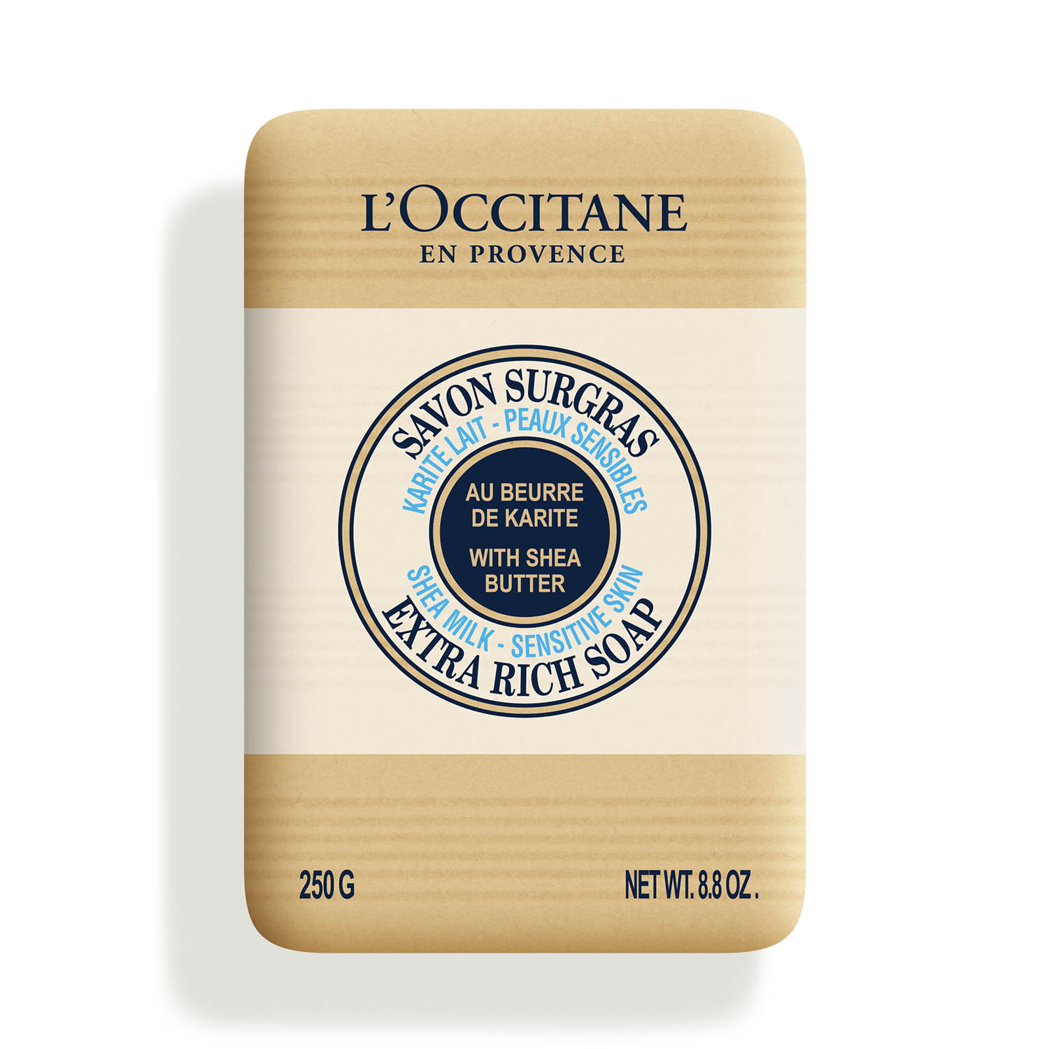 L'Occitane Karité Seifen Milch (weiss | 250 g) Beauty, Körper, Handseife