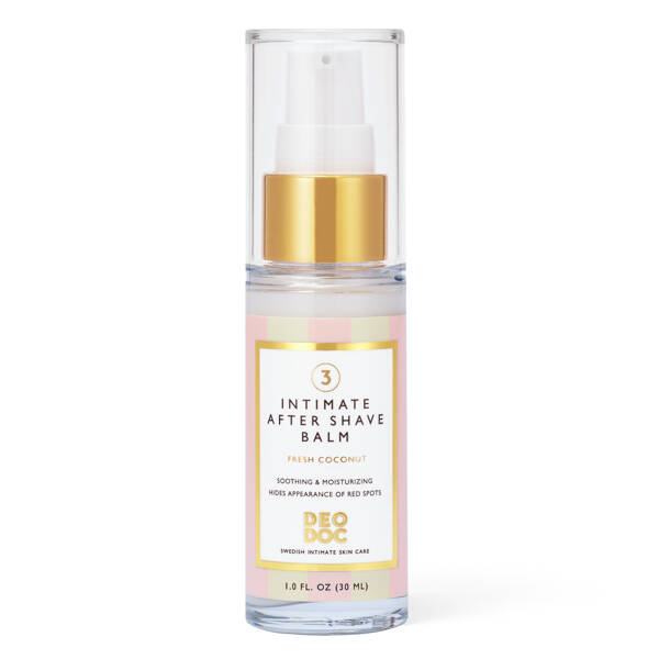 INTIMATE AFTER SHAVE BALM - FRESH COCONUT step3