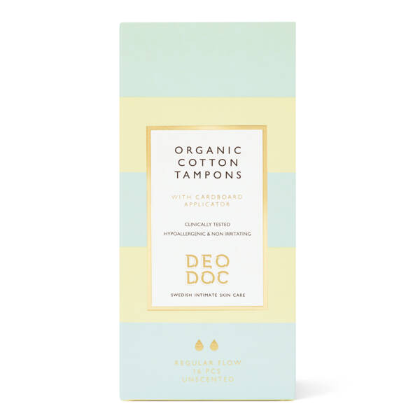 Organic Cotton Tampons-Regular