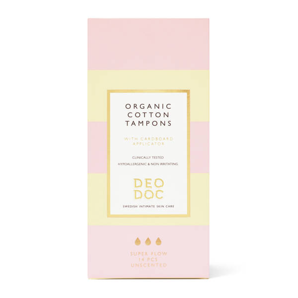 ORGANIC COTTON TAMPONS- SUPER