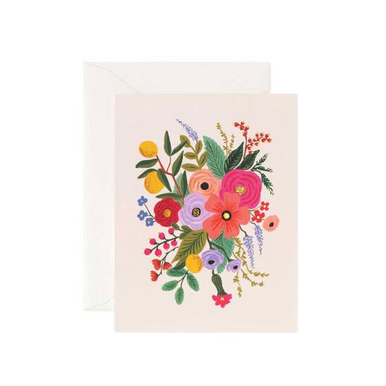 Grußkarte Garden Party Blush