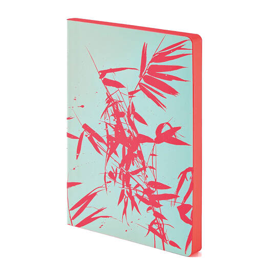 Notizbuch Colour Clash L light bamboo