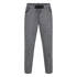 Bequeme Jerseyhose in modernem Fischgrat-Muster