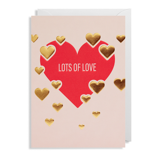 Grußkarte Lots Of Love