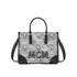 Tote S Vintage-Jacquard mit Monogramm