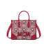 Tote S Vintage-Jacquard mit Monogramm