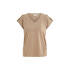T-Shirt mit Zip Detail