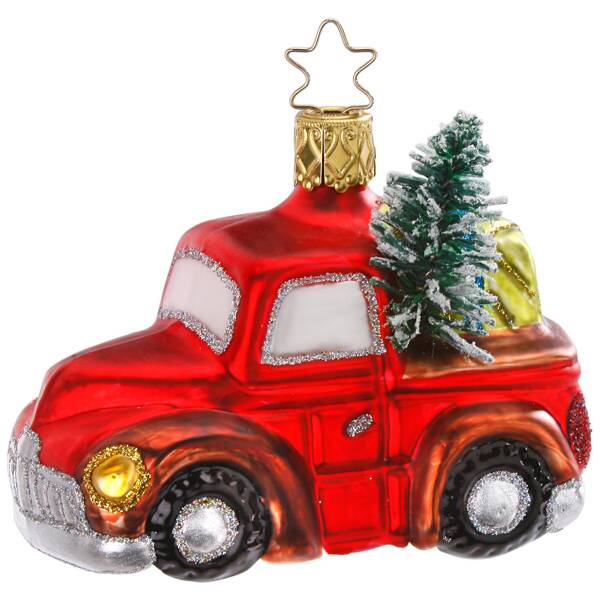 Christbaumkugel Pickup-Truck