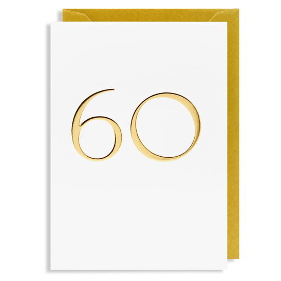 Grußkarte 60
