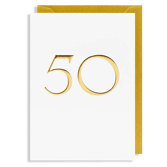 Grußkarte 50