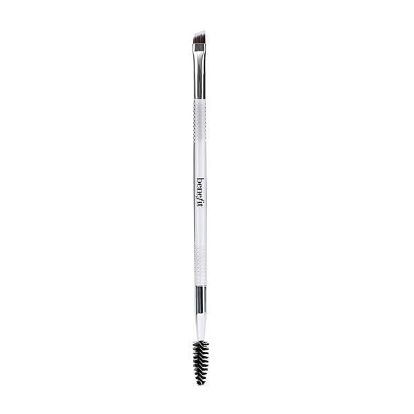 dual-ended angled eyebrow brush augenbrauenpinsel & verblenderbürstchen