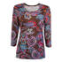 T-Shirt mit 3/4-Arm