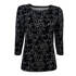 T-Shirt mit 3/4-Arm