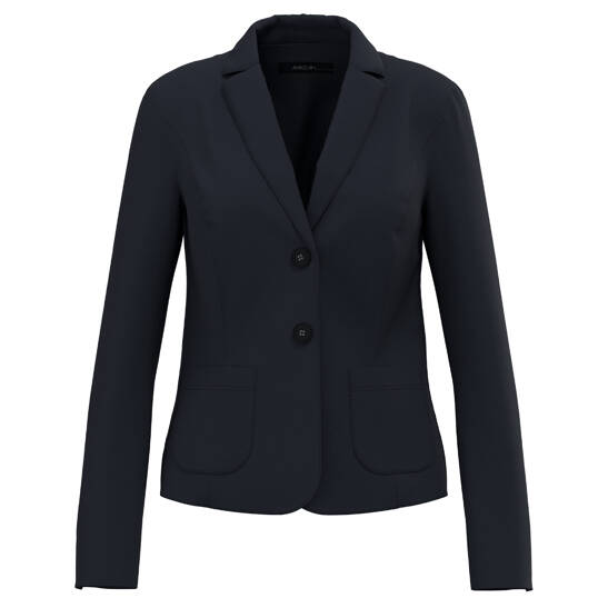 Blazer mit aufgesetzten Taschen