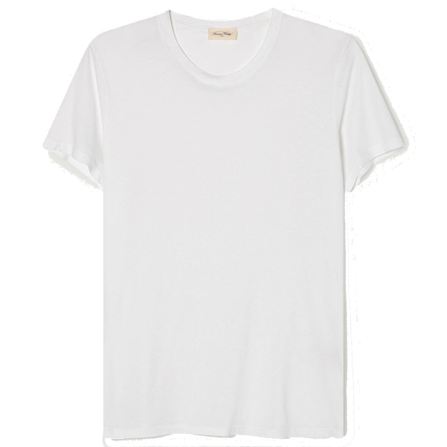 American Vintage Basic T-Shirt Decatur (weiss | M) Vintage, Für Herren