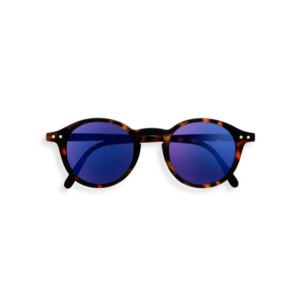 Junior SUN #D Tortoise Blue Mirror Lenses +0.00
