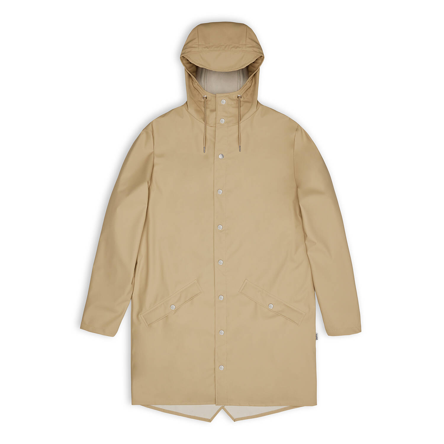 Rains Regenmantel (beige | XS) Für Damen, Bekleidung, Jacken & Mäntel, Regenmäntel