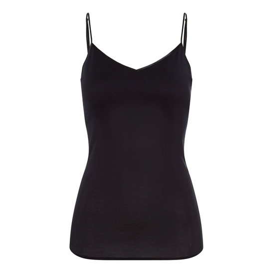 Cotton Seamless Spaghetti Top Padded