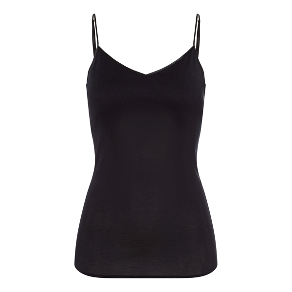 Cotton Seamless Spaghetti Top Padded