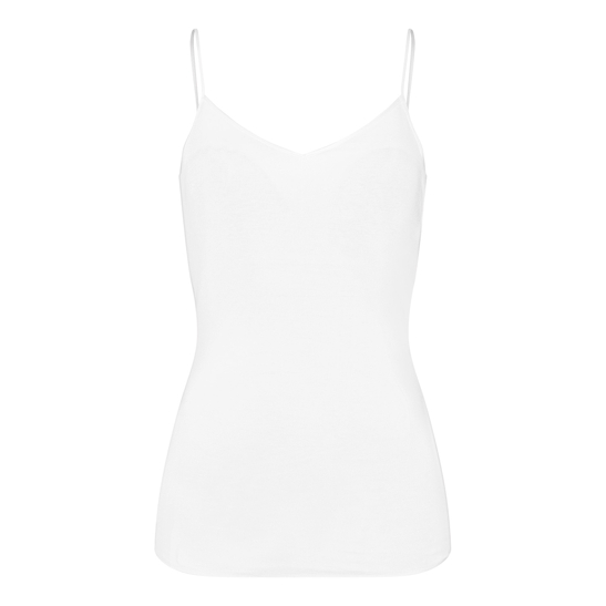 Cotton Seamless Spaghetti Top Padded