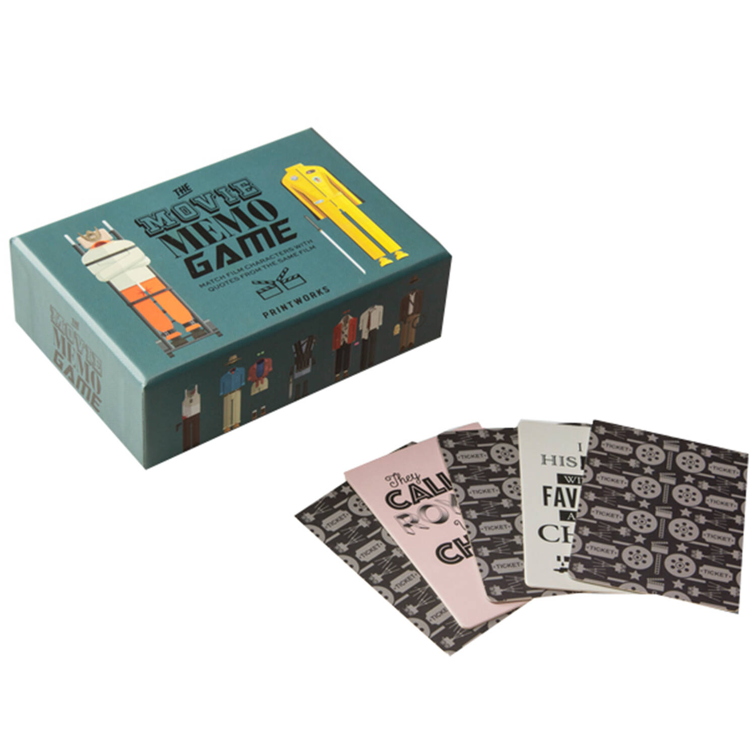 Printworks Memory Movie (weiss | Ehg) Kinder, Spielsachen, Spiele & Puzzle