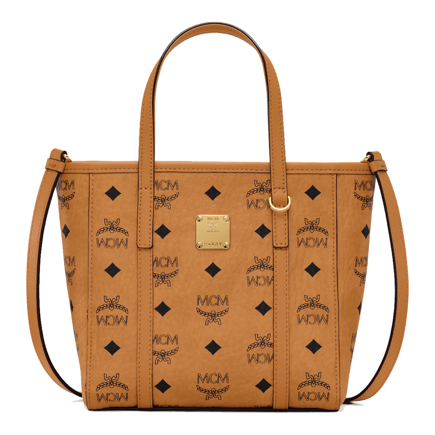 MCM Aren Shopper Mini (braun | Ehg) Für Damen, Accessoires, Handtaschen & Lederwaren, Taschenklassiker