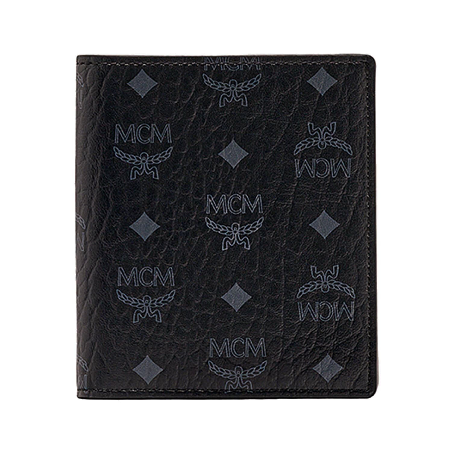 MCM faltbares Kartenetui in Visetos (schwarz | Ehg) Für Herren, Accessoires, Taschen & Kleinleder