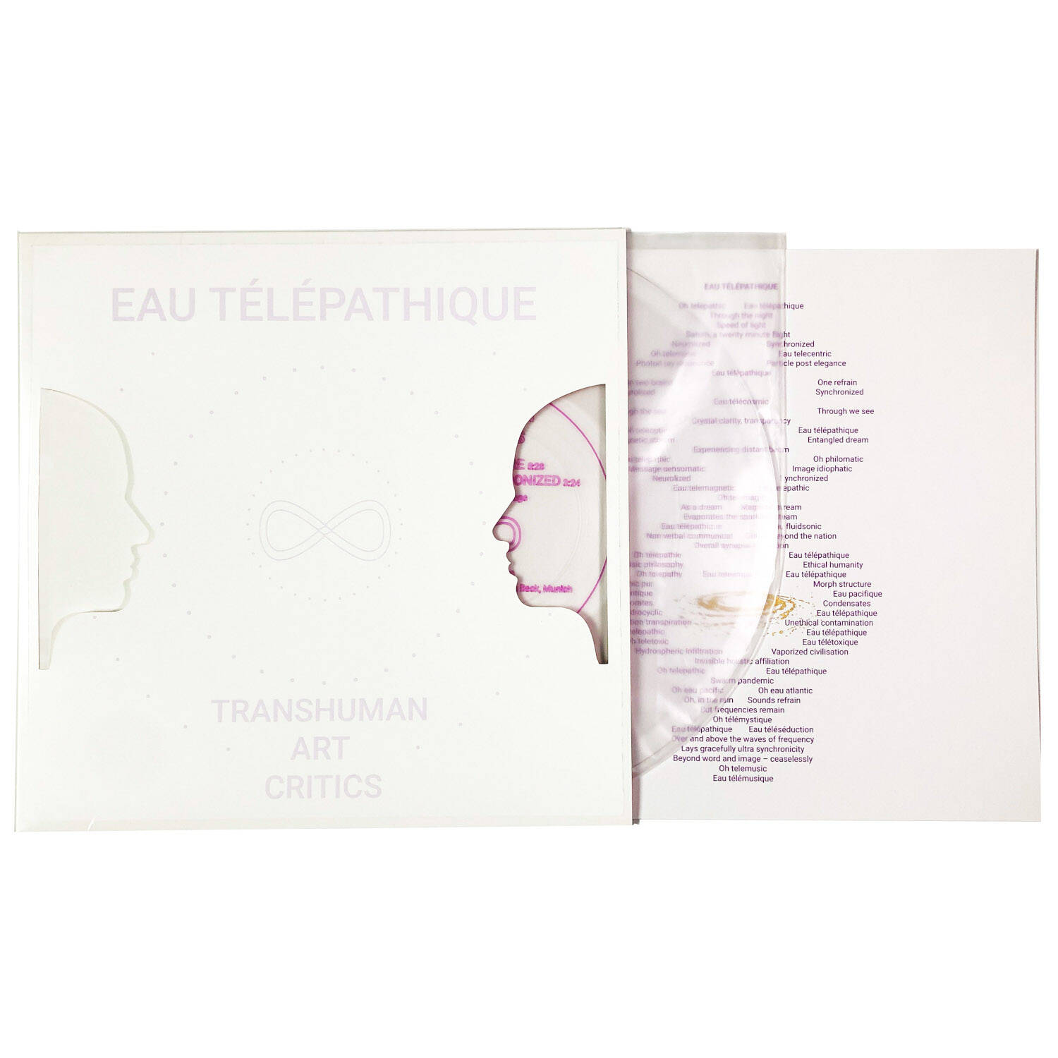 Transhuman ART Critics EAU Télépathique" EP 12" / 33 Rpm" (weiss | Ehg)