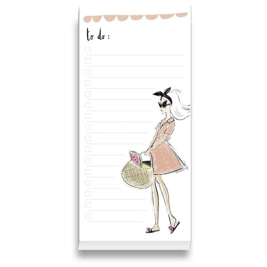 To-Do Pad "Courses"