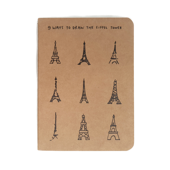 Notizheft "Eiffel Tower" A5