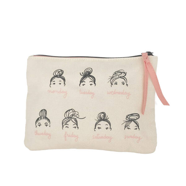Canvas Pochette "A Week of Buns"