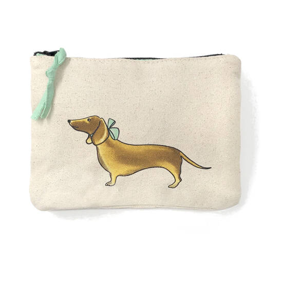 Canvas Pochette "Dackel"