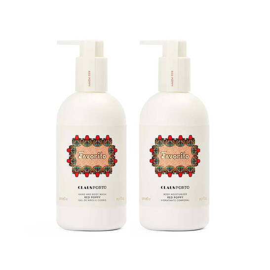 Favorito Red Poppy Duo Set Body Care
