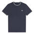 T-Shirt mit Doppelstreifen