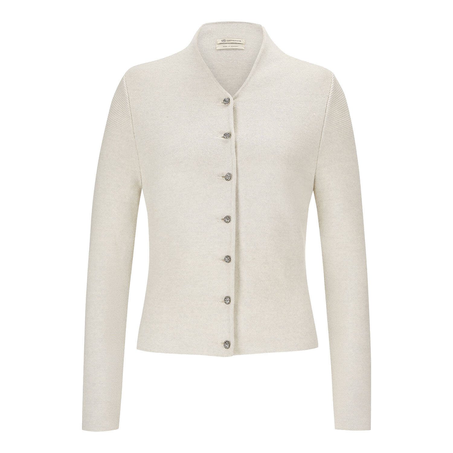 Gottseidank Trachtenstrickjacke Anna (beige | XS) Für Damen, Trachten, Trachtenjanker & Strickjacken