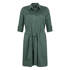Hemdblusenkleid mit Gürtel