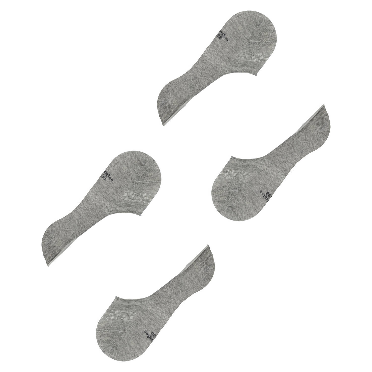 Burlington Everyday Füßlinge 2Pack (grau | 37-38) Burlington, Für Damen
