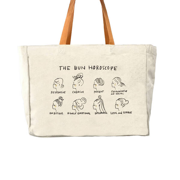 Canvas Shopper "Bun Horoscope"