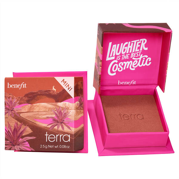Terra Rouge Mini in Terracotta mit Goldschimmer
