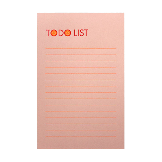 Notizblock To-Do List
