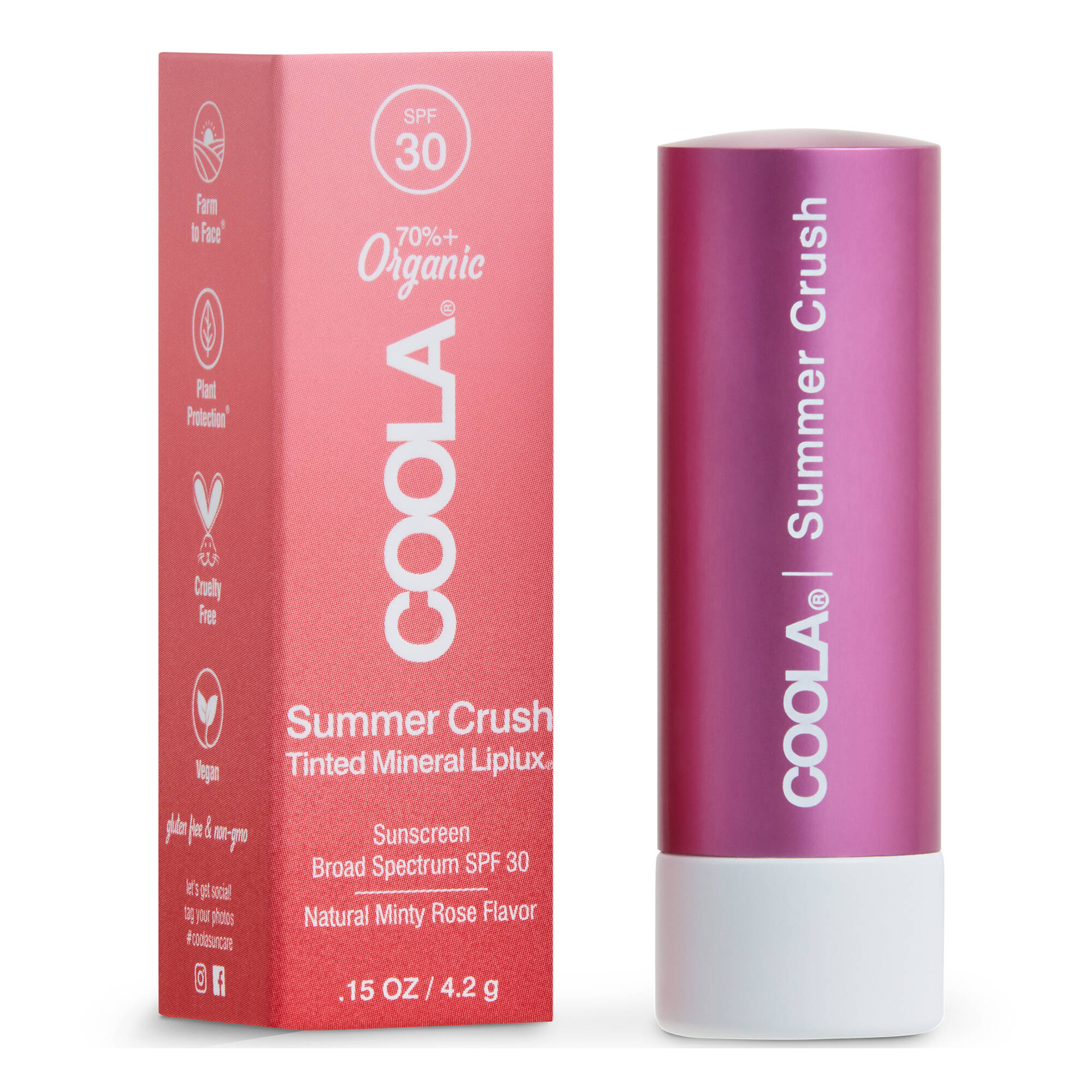 Coola Mineral Liplux Spf30 (weiss | 4,2 g) Beauty, Gesicht, Lippenpflege