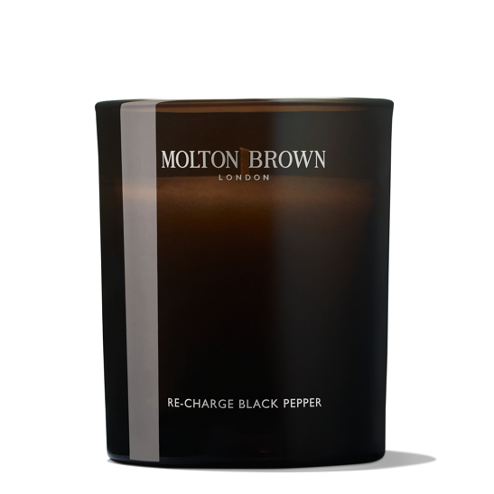 Re-Charge Black Pepper Signature Scented Candle (Single Wick)