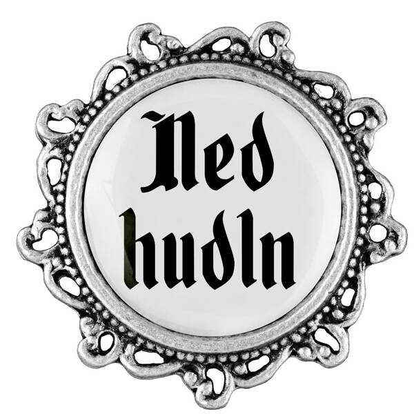 Trachten-Anstecker 20mm verziert