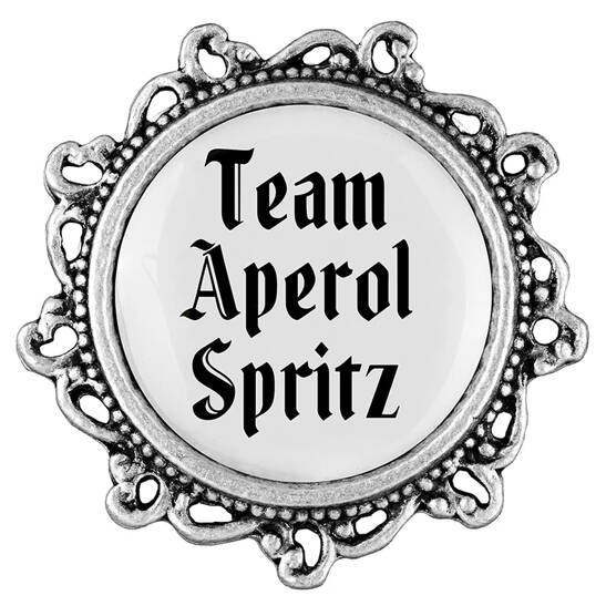 Trachten-Anstecker 20mm verziert