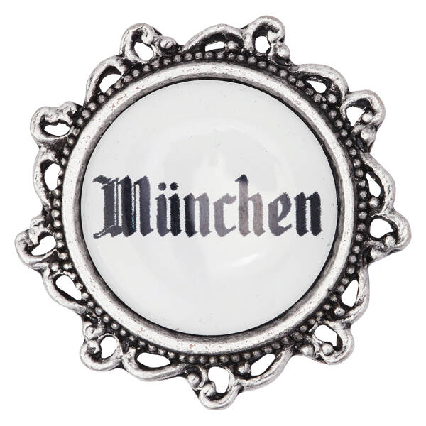 Trachten-Anstecker 20mm verziert