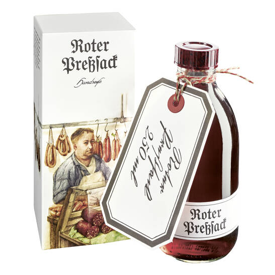 Roter Preßsack Handseife