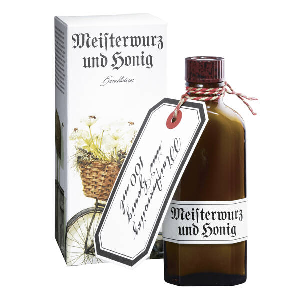 Meisterwurz und Honig Handlotion